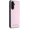 Калъф за Samsung Galaxy A56 5G - Karl Lagerfeld - Saffiano (KLHCSA56PSAFWMCP) - Розово метално лого
