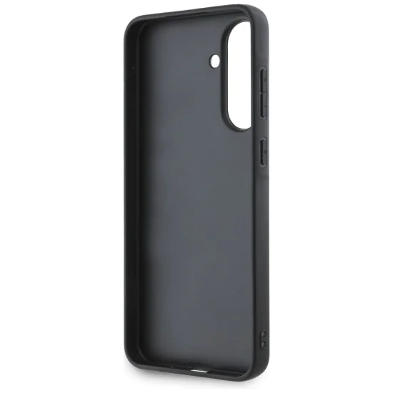 Калъф за Samsung Galaxy A56 5G - Karl Lagerfeld - Saffiano (KLHCSA56PSAFWMCP) - Розово метално лого