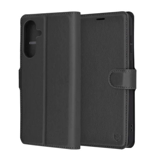 Калъф за Xiaomi Poco X8 Pro Max - Leather Folio - Techsuit - Черен