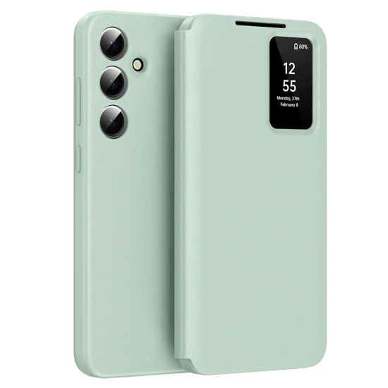 Калъф за Samsung Galaxy A56 5G - SmartView Series - Зелен