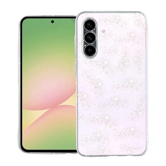 Калъф за Samsung Galaxy A56 5G - SparkleSkin Series - Прозрачен