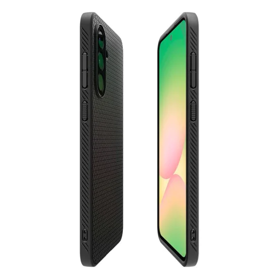 Калъф за Samsung Galaxy A56 5G - Spigen - Liquid Air - Matte Black