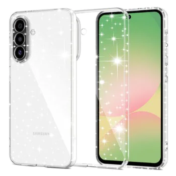 Калъф за Samsung Galaxy A57 5G - SparkleSkin Series - Techsuit - Прозрачен