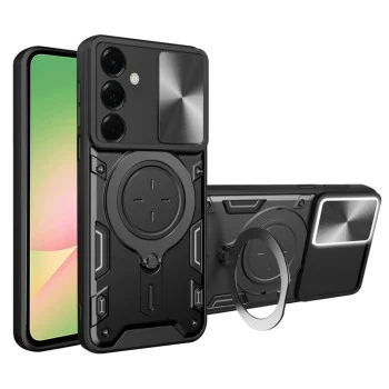 Калъф за Samsung Galaxy A57 5G - Techsuit CamGuard Pro - Черен