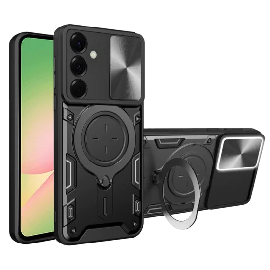 Калъф за Samsung Galaxy A57 5G - Techsuit CamGuard Pro - Черен
