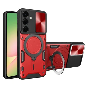 Калъф за Samsung Galaxy A57 5G - Techsuit CamGuard Pro - Червен