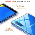 Калъф за Samsung Galaxy A7 2018 - Удароустойчив Прозрачен Силиконов - Прозрачен
