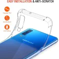 Калъф за Samsung Galaxy A7 2018 - Удароустойчив Прозрачен Силиконов - Прозрачен