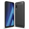 Калъф за Samsung Galaxy A70 / A70s - Carbon Silicone - Черен