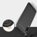 Калъф за Samsung Galaxy A70 / A70s - Carbon Silicone - Черен