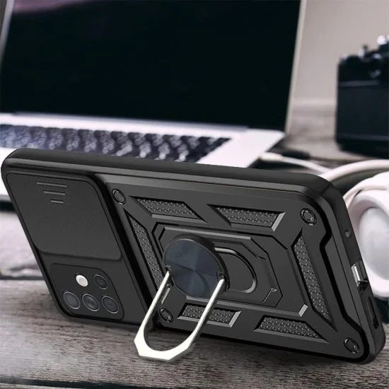 Калъф за Samsung Galaxy A71 4G - CamShield Series - черен