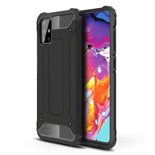 Калъф за Samsung Galaxy A71 4G -Techsuit Hybrid Armor - Черен