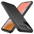Калъф за Samsung Galaxy A72 4G / A72 5G - Carbon Silicone - Черен