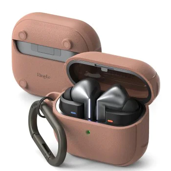 Калъф за Samsung Galaxy Buds 3/3 Pro - Ringke Onyx Magnetic - Constant Coral