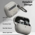 Калъф за Samsung Galaxy Buds 3/3 Pro - Ringke Onyx Magnetic - Warm Grey