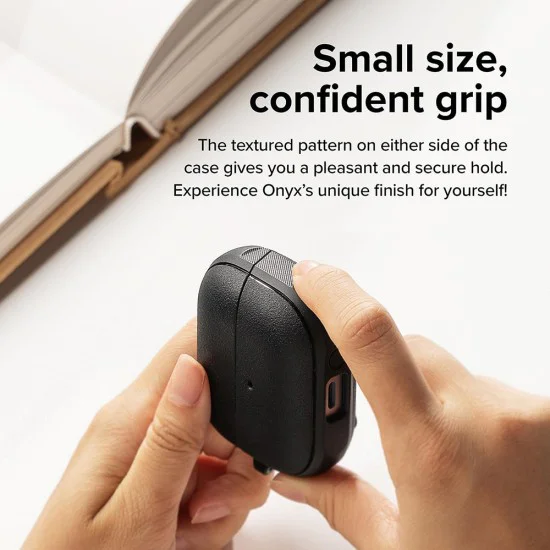 Калъф за Samsung Galaxy Buds 3/3 Pro - Ringke Onyx Magnetic - черен