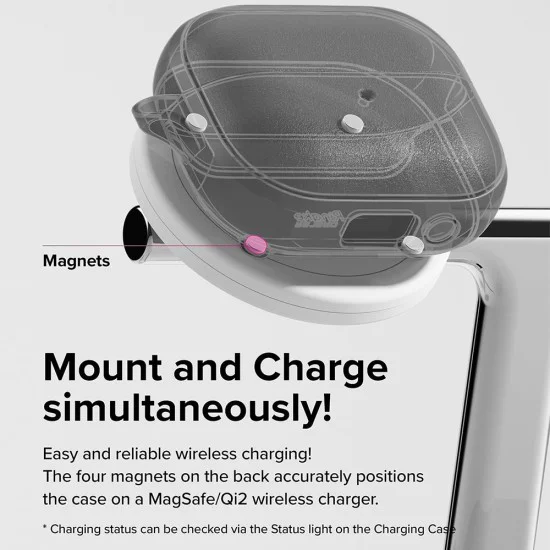 Калъф за Samsung Galaxy Buds 3/3 Pro - Ringke Onyx Magnetic - черен