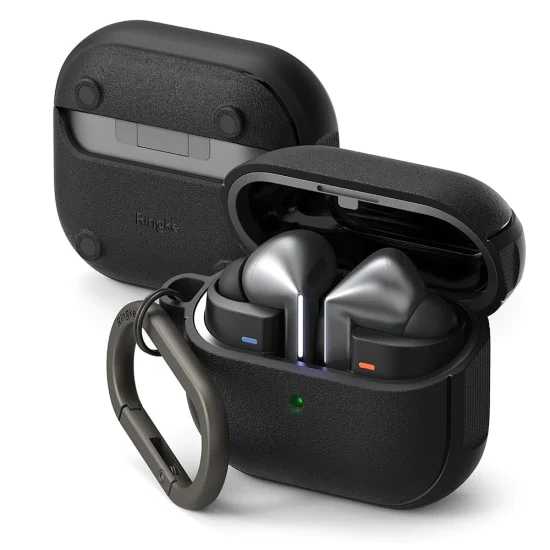 Калъф за Samsung Galaxy Buds 3/3 Pro - Ringke Onyx Magnetic - черен