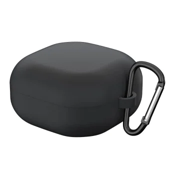 Калъф за Samsung Galaxy Buds FE / 2 Pro / 2 Pro / 2 / Live / Pro - Силиконов Калъф - Черен