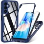 Калъф за Samsung Galaxy Galaxy A16 4G / A16 5G + калъф - ColorVerse 360 ​​Series - син