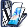 Калъф за Samsung Galaxy Galaxy A16 4G / A16 5G + калъф - ColorVerse 360 ​​Series - син