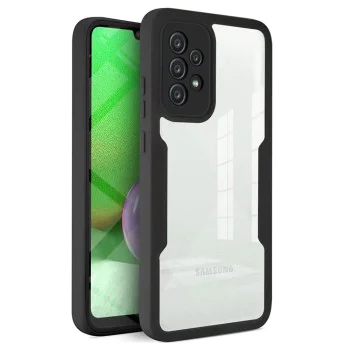 Калъф за Samsung Galaxy Galaxy A52 4G / A52 5G / A52s 5G + калъф - ColorVerse 360 ​​Series - черен