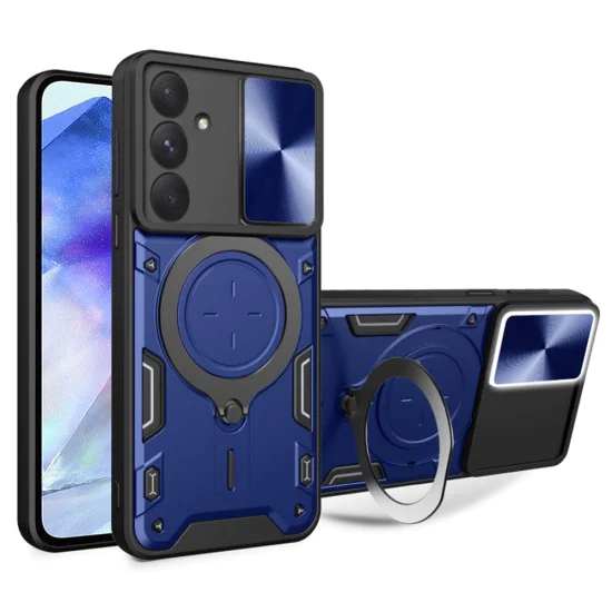 Калъф за Samsung Galaxy Galaxy A55 5G - CamGuard Pro - син