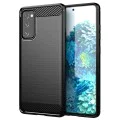 Калъф за Samsung Galaxy Galaxy S20 FE 4G / S20 FE 5G - Carbon Silicone - Черен
