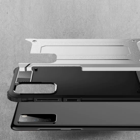 Калъф за Samsung Galaxy Galaxy S20 FE 4G / S20 FE 5G - Hybrid Armor - Черен