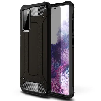 Калъф за Samsung Galaxy Galaxy S20 FE 4G / S20 FE 5G - Hybrid Armor - Черен