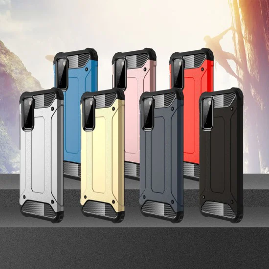 Калъф за Samsung Galaxy Galaxy S20 FE 4G / S20 FE 5G - Hybrid Armor - Черен