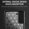Калъф за Samsung Galaxy Galaxy S20 FE / S20 FE 5G - Carbon Silicone - Син