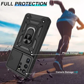 Калъф за Samsung Galaxy Galaxy S20 Ultra 4G / S20 Ultra 5G - CamShield Series - черен