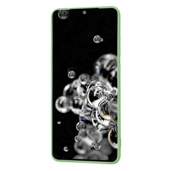 Калъф за Samsung Galaxy Galaxy S20 Ultra 4G / S20 Ultra 5G - SoftFlex - ментово зелен