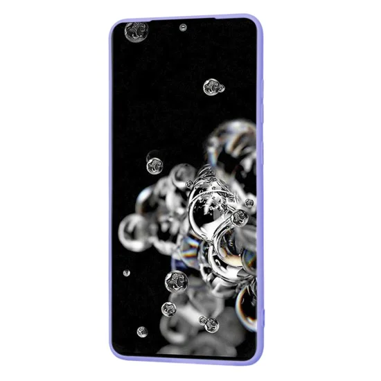 Калъф за Samsung Galaxy Galaxy S20 Ultra 4G / S20 Ultra 5G - SoftFlex - светло лилав