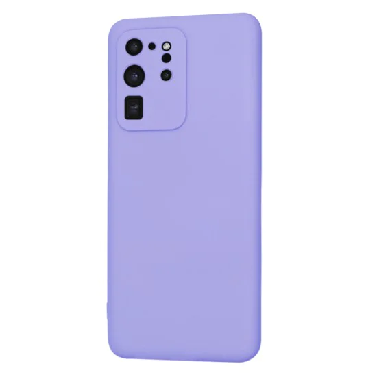 Калъф за Samsung Galaxy Galaxy S20 Ultra 4G / S20 Ultra 5G - SoftFlex - светло лилав