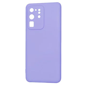 Калъф за Samsung Galaxy Galaxy S20 Ultra 4G / S20 Ultra 5G - SoftFlex - светло лилав