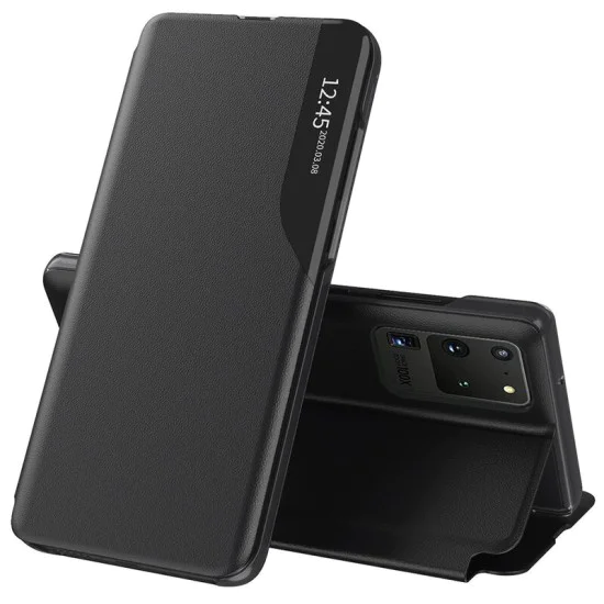 Калъф за Samsung Galaxy Galaxy S20 Ultra 4G / S20 Ultra 5G - eFold Series - Черен