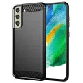 Калъф за Samsung Galaxy Galaxy S21 FE 5G - Carbon Silicone - Черен