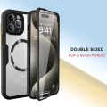 Калъф за Samsung Galaxy Galaxy S22 Ultra 5G + калъф - ColorVerse 360 ​​MagSafe MagSafe Series - син