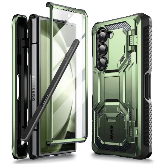 Калъф за Samsung Galaxy Galaxy Z Fold6 + Протектор - I-Blason Armorbox - Guldan