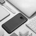 Калъф за Samsung Galaxy J4 Plus - Carbon Silicone - Черен