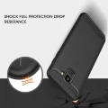 Калъф за Samsung Galaxy J6 2018 - Carbon Silicone - Черен