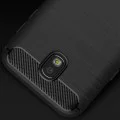 Калъф за Samsung Galaxy J7 2017 J730 - Carbon Silicone - Черен