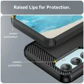 Калъф за Samsung Galaxy M35 - Carbon Silicone - Черен