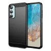 Калъф за Samsung Galaxy M35 - Carbon Silicone - Черен