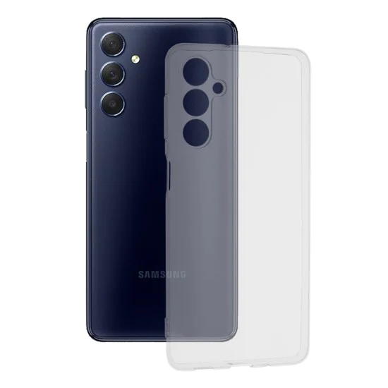 Калъф за Samsung Galaxy M54 - Безцветен Силиконов - Прозрачен