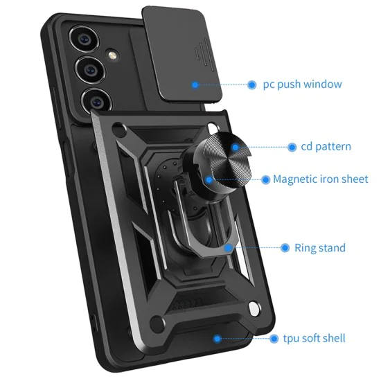 Калъф за Samsung Galaxy M55 - CamShield Series - Rose Gold
