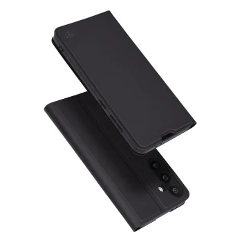 Калъф за Samsung Galaxy M56 - Techsuit - Magskin Book - Черен