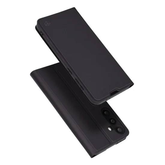 Калъф за Samsung Galaxy M56 - Techsuit - Magskin Book - Черен